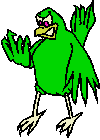 If I find the person that sparyed me green....
